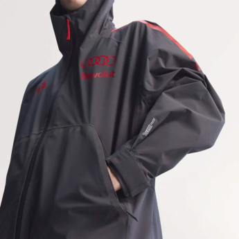 Audi F1 férfi kapucnis kabát Mechanics Rain grey F1 Team 2026