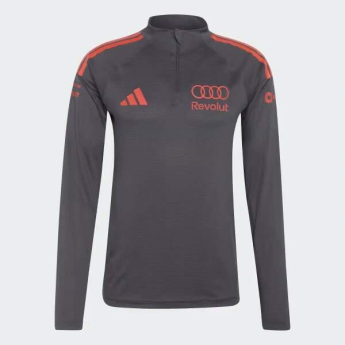 Audi F1 férfi pulóver 1/4 Zip mechanic grey F1 Team 2026