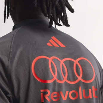Audi F1 férfi pulóver 1/4 Zip mechanic grey F1 Team 2026