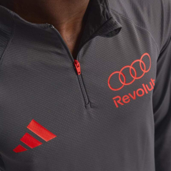 Audi F1 férfi pulóver 1/4 Zip mechanic grey F1 Team 2026
