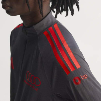 Audi F1 férfi pulóver 1/4 Zip mechanic grey F1 Team 2026