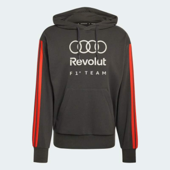 Audi F1 férfi kapucnis pulóver DNA grey F1 Team 2026