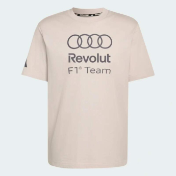 Audi F1 férfi póló DNA Graphic beige F1 Team 2026