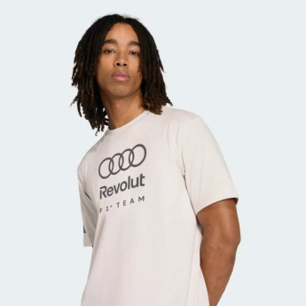 Audi F1 férfi póló DNA Graphic beige F1 Team 2026