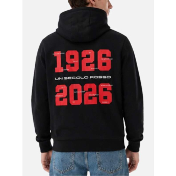 Ducati Corse férfi kapucnis pulóver 100th years black