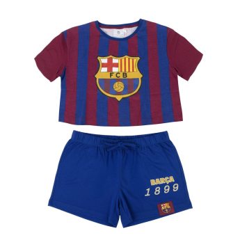 FC Barcelona női pizsama Short Stripe