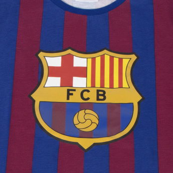 FC Barcelona női pizsama Short Stripe