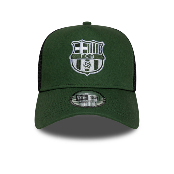 FC Barcelona baseball sapka 9forty Trucker Faux green