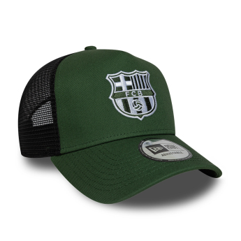 FC Barcelona baseball sapka 9forty Trucker Faux green