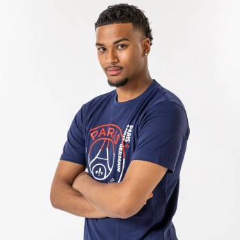Paris Saint Germain férfi póló big logo navy