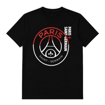Paris Saint Germain férfi póló big logo black