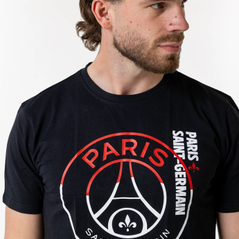 Paris Saint Germain férfi póló big logo black