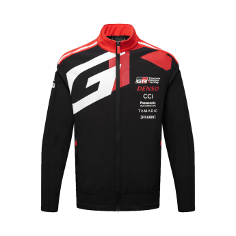 Toyota Gazoo Racing férfi kabát softshell redblack WRT 2026
