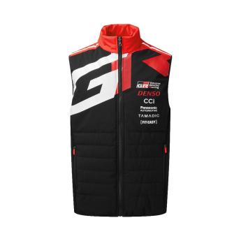 Toyota Gazoo Racing férfi mellény redblack WRT 2026