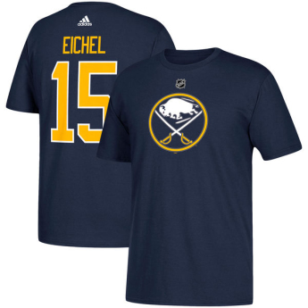 Buffalo Sabres férfi póló navy #15 Jack Eichel