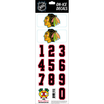 Chicago Blackhawks matricák hockey helmet Decals