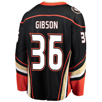 Anaheim Ducks hoki mez #36 John Gibson Breakaway Home Jersey