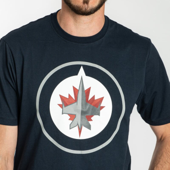 Winnipeg Jets férfi póló Imprint Echo Tee navy