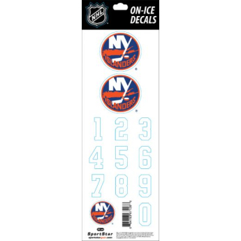 New York Islanders sisak matricák Decals White