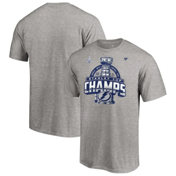 Tampa Bay Lightning férfi póló 2021 Stanley Cup Champions Locker Room