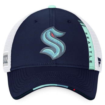 Seattle Kraken baseball sapka 2022 NHL Draft Authentic Pro On Stage Trucker Adjustable