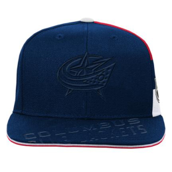 Columbus Blue Jackets gyerek flat siltes sapka Faceoff Structured