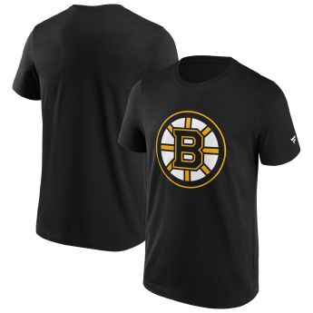 Boston Bruins férfi póló Primary Logo Graphic black