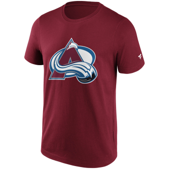 Colorado Avalanche férfi póló Primary Logo Graphic dark red