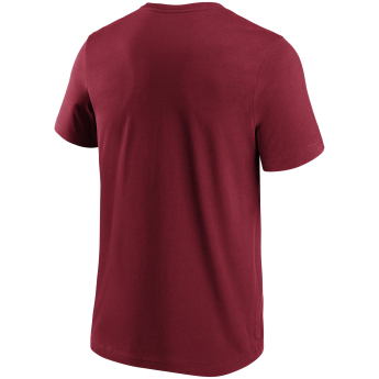 Colorado Avalanche férfi póló Primary Logo Graphic dark red