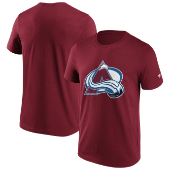 Colorado Avalanche férfi póló Primary Logo Graphic dark red