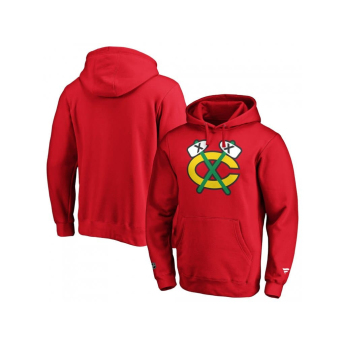 Chicago Blackhawks férfi kapucnis pulóver Primary Logo Graphic Hoodie red