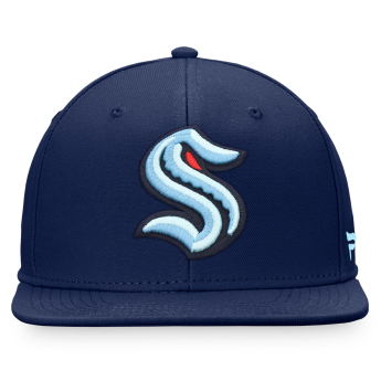 Seattle Kraken baseball flat sapka Core Snapback blue