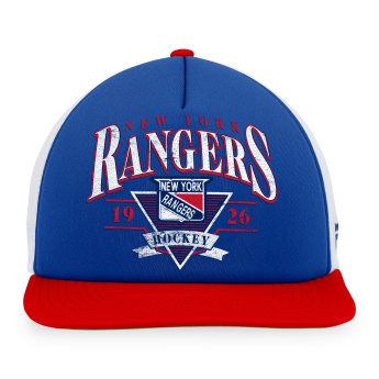 New York Rangers baseball flat sapka True Classic Foam Front Trucker