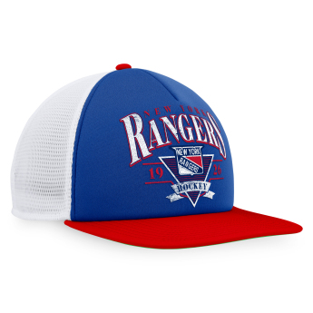 New York Rangers baseball flat sapka True Classic Foam Front Trucker