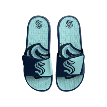Seattle Kraken férfi papucs Colorblock Slipper