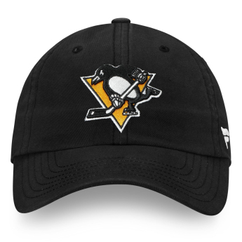 Pittsburgh Penguins baseball sapka NHL Core Black Curved Unstructured