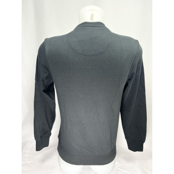 San Jose Sharks férfi pulóver Chrome Graphic Crew Sweatshirt Black
