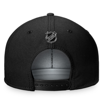 Chicago Blackhawks baseball flat sapka Authentic Pro Prime Flat Brim Snapback black