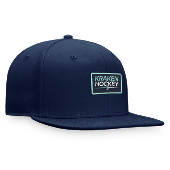 Seattle Kraken baseball flat sapka Authentic Pro Prime Flat Brim Snapback navy