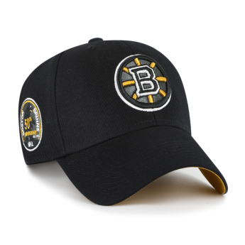 Boston Bruins baseball sapka Sure Shot Snapback 47 MVP Black