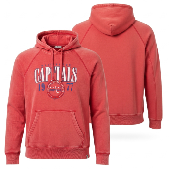 Washington Capitals férfi kapucnis pulóver A/LS Hoodie red