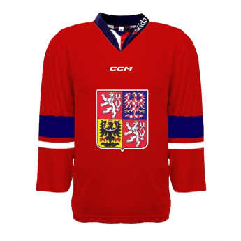 Jégkorong képviselet hoki mez Czech Republic 2023/2024 CCM Fandres replica - red