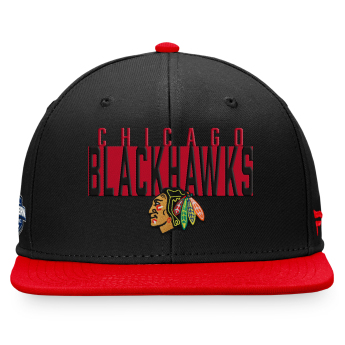 Chicago Blackhawks baseball flat sapka Fundamental Color Blocked Snapback