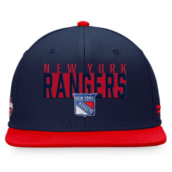 New York Rangers baseball flat sapka Fundamental Color Blocked Snapback