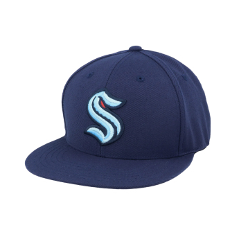 Seattle Kraken baseball flat sapka 400 Series Navy