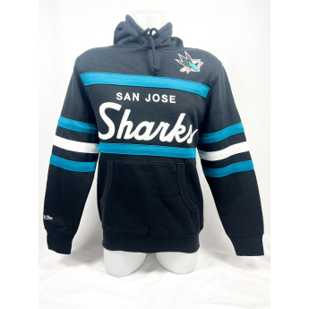 San Jose Sharks férfi kapucnis pulóver Head Coach Hoodie