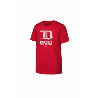 Detroit Red Wings férfi póló Vintage red