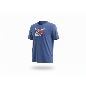 New York Rangers férfi póló Tek Patch blue