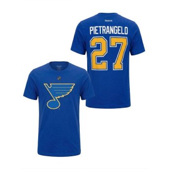 St. Louis Blues férfi póló Alex Pietrangelo #27 blue