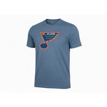 St. Louis Blues férfi póló Tek Patch blue
